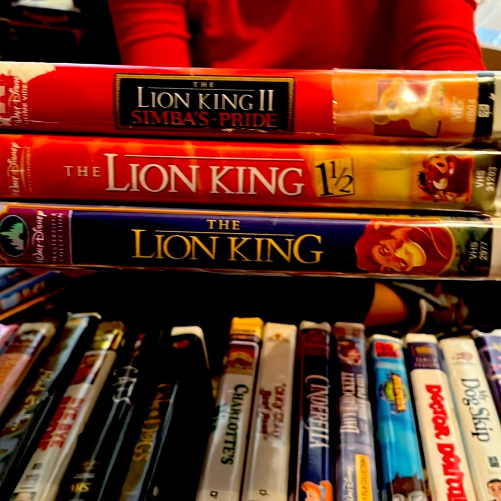 The Lion King Set VHS
